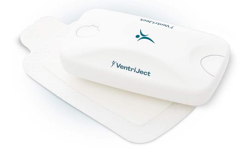 Seismofit sensor and VentriJect patch